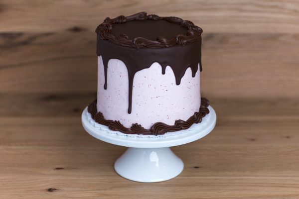 Chocolate Raspberry Victorian cake